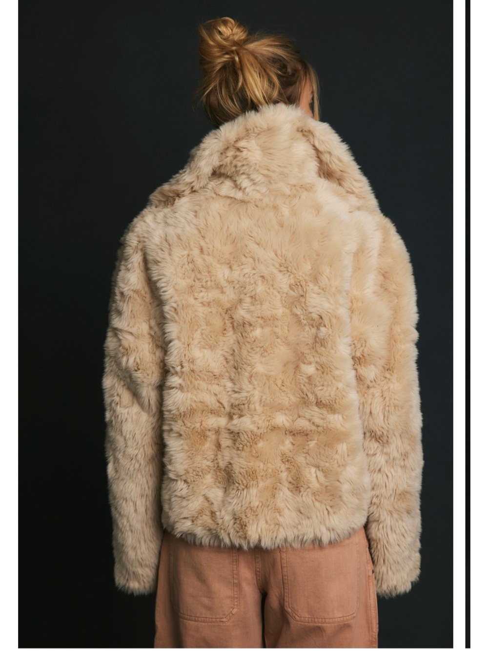 Free People Alice Throw On Faux Fur Jacket - Picture 4 of 11